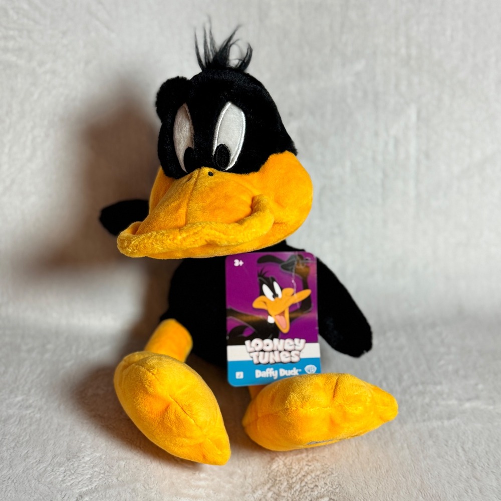 Looney Tunes 11" Daffy Duck Plush New Jazwares Brand New NWT 2025 Warner Bros